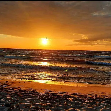 Polnische Ostsee Mit Kamin